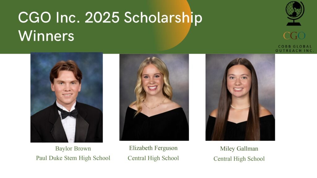 2025 Scholarship Recipients
